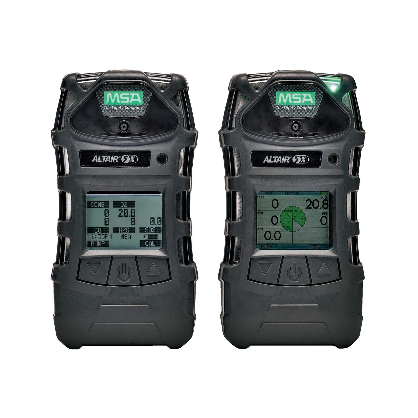 MSA Safety ALTAIR 5X Multigas Detector, LEL (Pen), O2, CO, H2S, Monochrome, 10119600