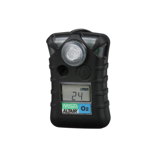 MSA Safety ALTAIR Single-Gas Detector, O2, Low 19.5%, High 23%, Charcoal Case, 10092523