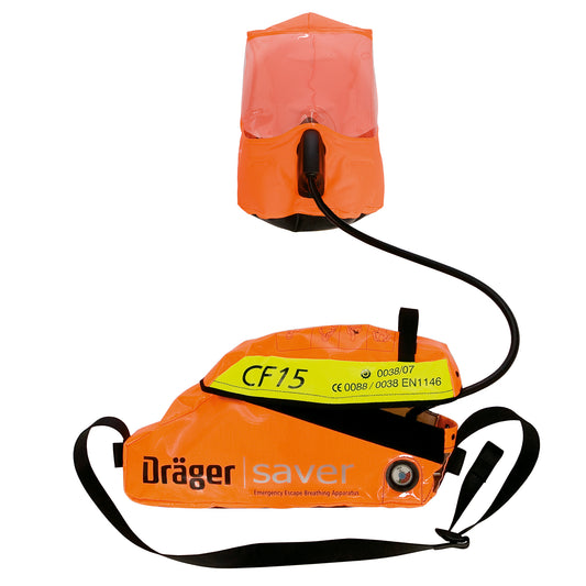 Drager Saver CF15 Emergency Escape Breathing Device, 3359735