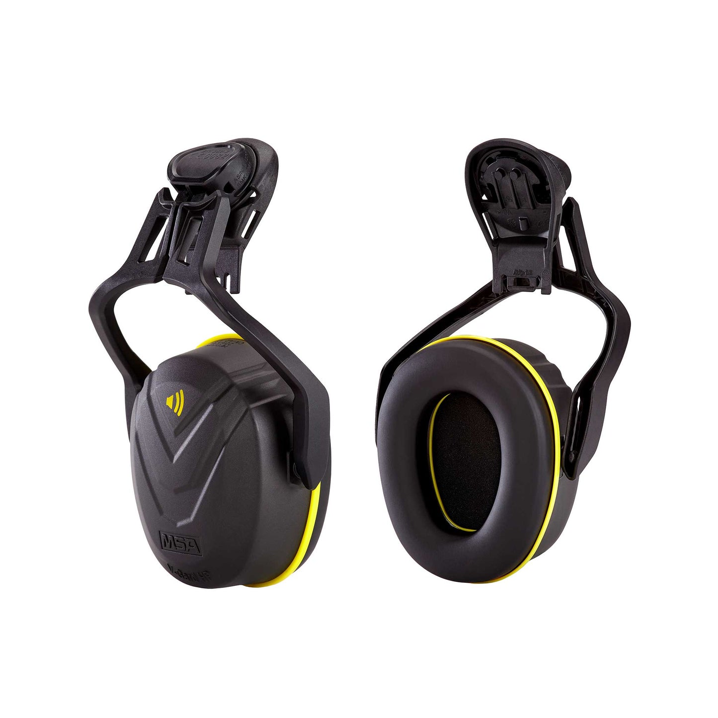 MSA Safety V-Gard Helmet Mounted Hearing Protection, Medium 32dB, 10190357