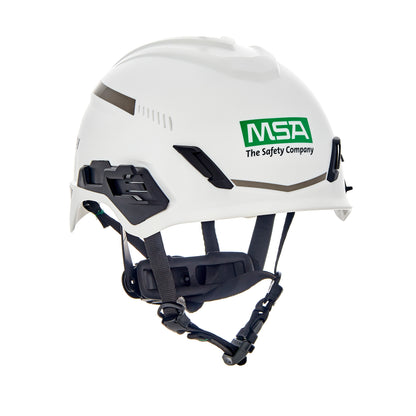 V-Gard H1 Trivent Helmet, vented, white, Fas-Trac III Pivot Foam, 10194783