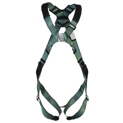 V-FORM Harness, Back/Chest D-Ring, Qwik-Fit Leg Buckles, XL