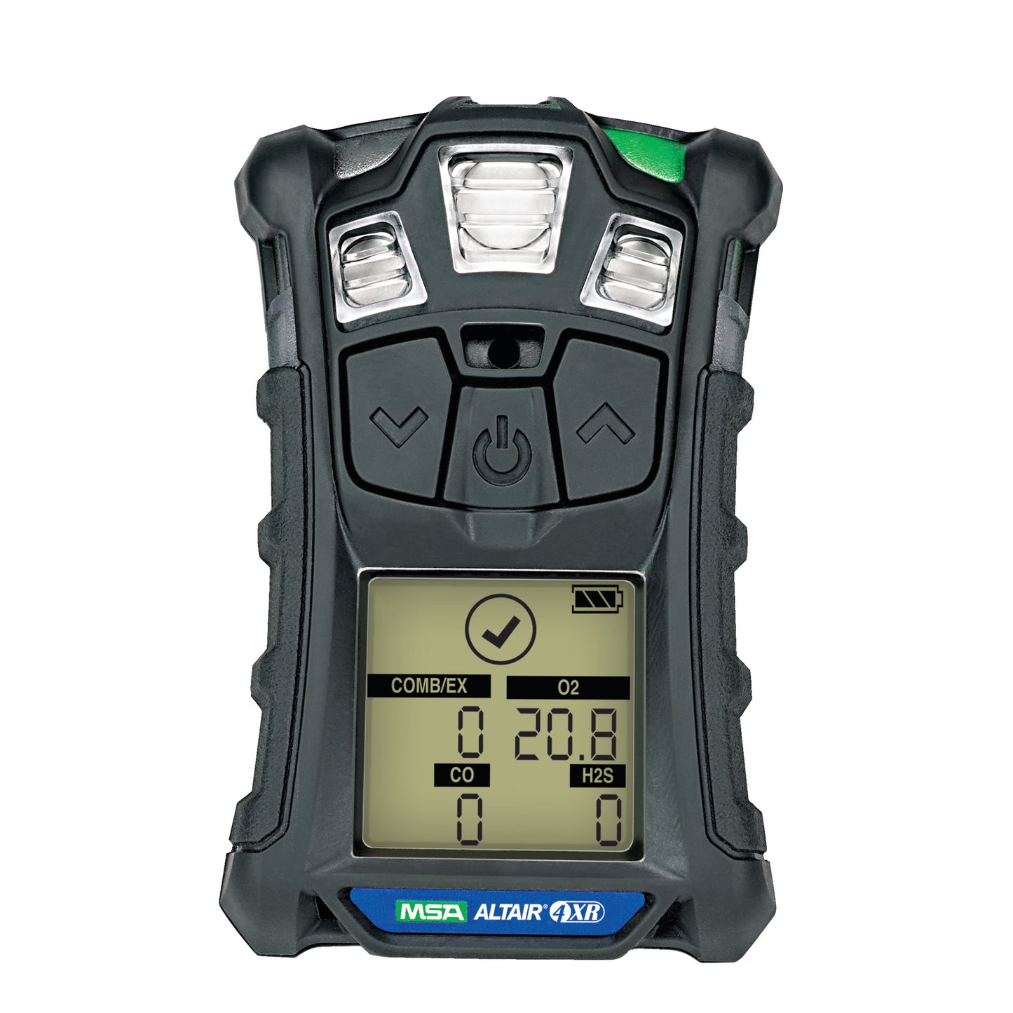 MSA ALTAIR 4XR Multigas Detector, LEL, O2, CO, H2S, EU Charger, Charcoal, UK EH40 Compliant, 10211185
