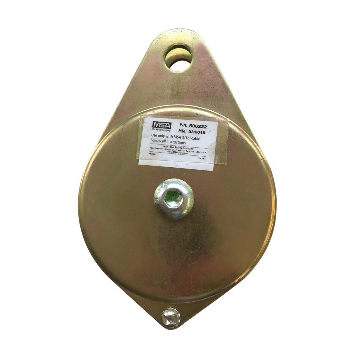 Pulley Assembly for Workman Tripod