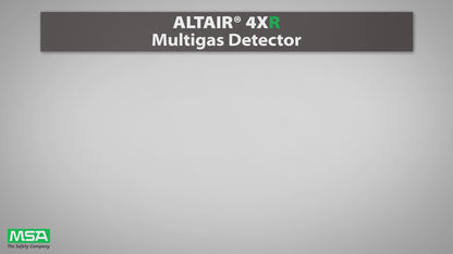 MSA ALTAIR 4XR Multigas Detector, LEL, O2, CO, H2S, EU Charger, Charcoal, UK EH40 Compliant, 10211185